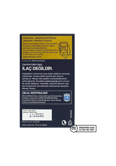 Nutraxin A-oxi Formula 60 Kapsül Aromasız