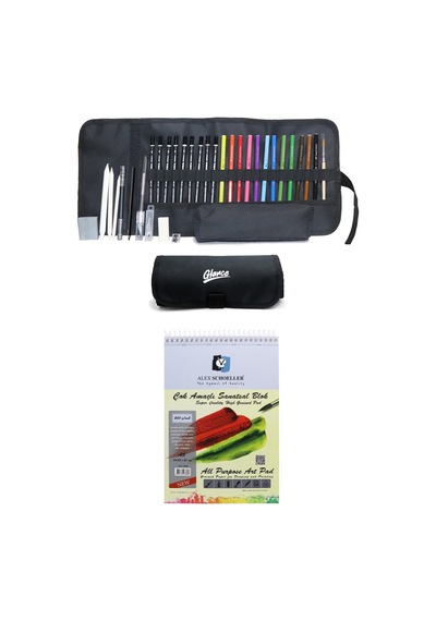Alex Schoeller Sanatsal Blok 200gr A5 Watercolor Set