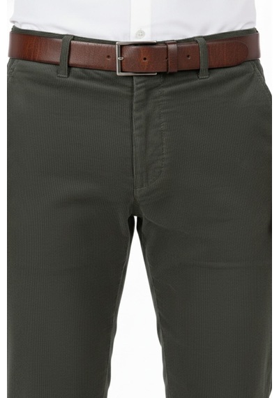 Polo Casimo Erkek Kadife Pantolon Regular Kalıp Bgl-st05055 Haki