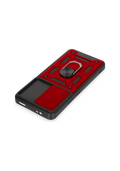 Xiaomi Mi 12t Kılıf Pars Lens Sürgülü Yüzüklü Standlı Korumalı Kılıf