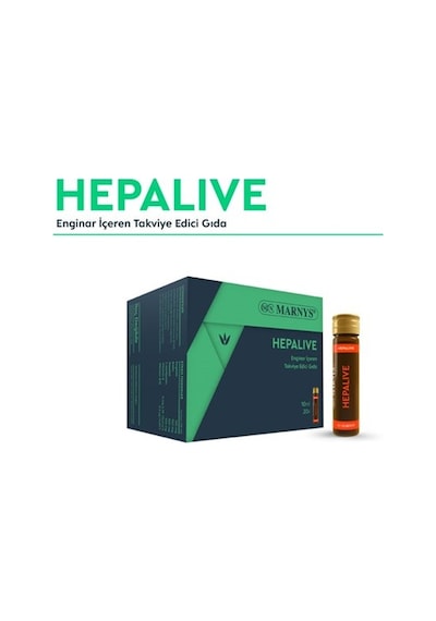 Marnys Hepalive Enginar Özlü 10 Ml X 20 Flakon