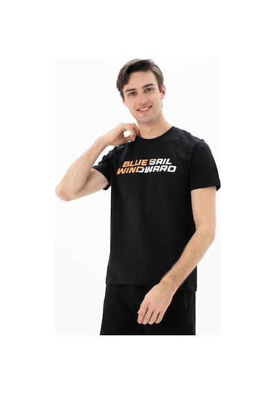 AR-MA Arma Erkek Slim Fit Bisiklet Yaka Tişört Y25344452401 Siyah