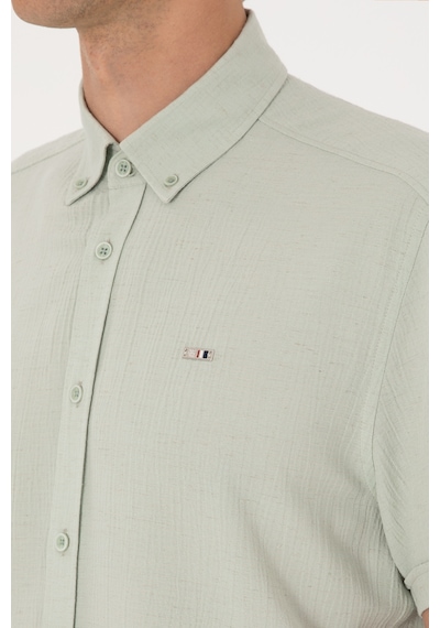 U.s. Polo Assn. Erkek Su Yeşili Gömlek Kısa Kollu 50306328-vr048 Su Yesılı U.s. Polo Assn. Erkek Su Yeşili Gömlek Kısa Kollu 50306328-vr048 Su Yesılı