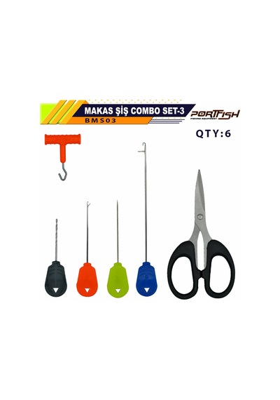Portfish Makas Şiş Combo Set 3