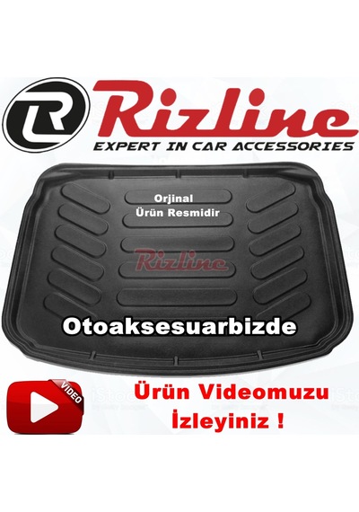 Skoda Fabia 3D Bagaj Havuzu Siyah 2014 Sonrası Rizline N11.11046