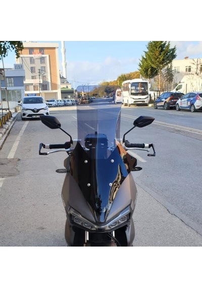Motocam Falcon Trex 188 Ön Cam 2022-2026 Model 78cm Füme Renkli 4mm Uzun