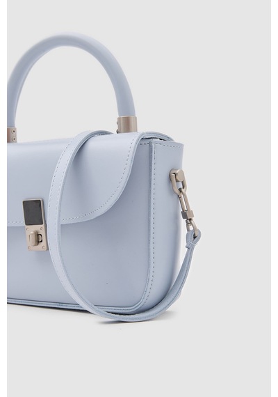 Shule Bags Cobble Small Çapraz Çanta Bebe Mavi