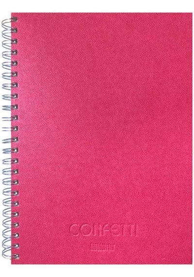 Özgün Confetti A4 Sert Kapak Spiralli Defter 180 Yp. Çizgili