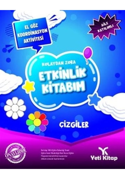 Kolaydan Zora Etkinlik Kitabım - Çizgiler - Ndcj-637412