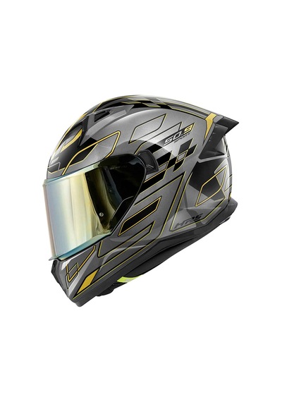 Givi 50.9 Assault Kapalı Motosiklet Kaskı Titanyum - Bronz