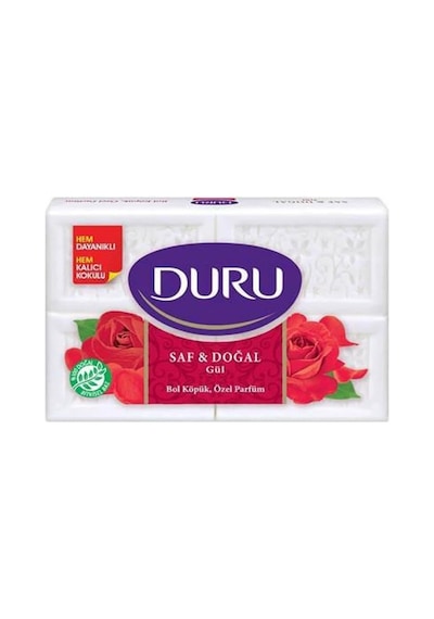 Saf&doğal Gül Sabun, 150 Gramx4