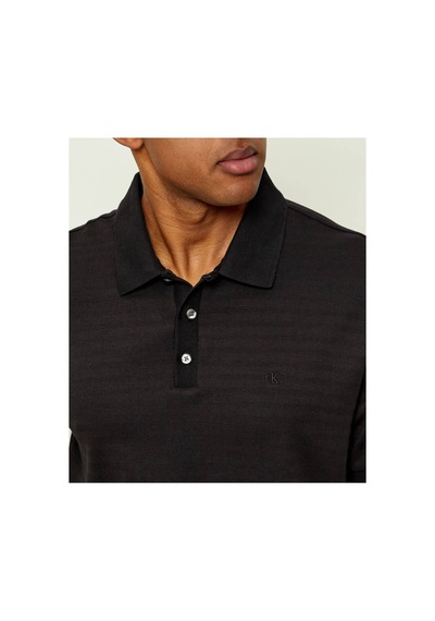 Calvin Klein Ss Tonal Strıpe Erkek Polo Yaka T-shirt-16286 Pzm Nearly Navy