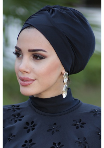 Remsa Mayo Çapraz Deniz Bone Siyah Siyah