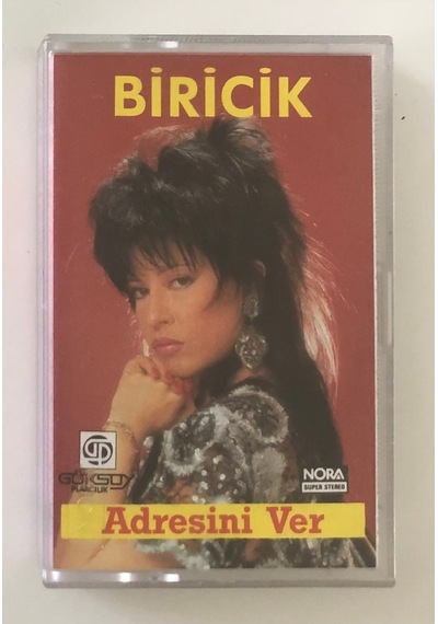 Biricik Adresini Ver Kaset Orjnal Dönem Kağıt Baskı Kaset
