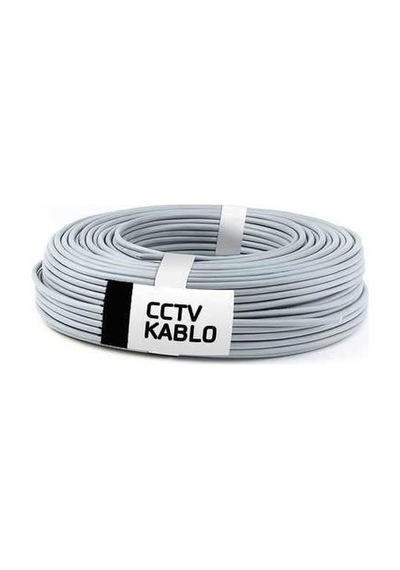 Senseı 2+1 2x0,22mm Cca 100 Metre Cctv Bnc Kablo