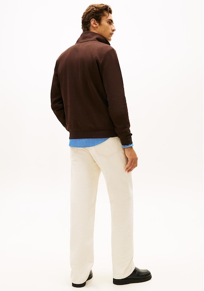 Tommy Hilfiger Mw0mw36510 Essential Erkek Sweatshirt Kahverengi