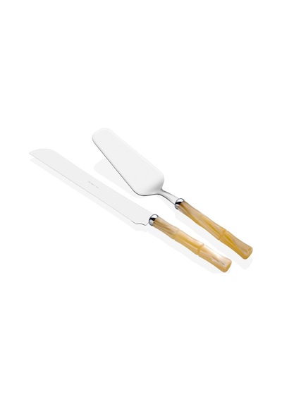 Rivadossi Bamboo Krem Pasta Servis Seti