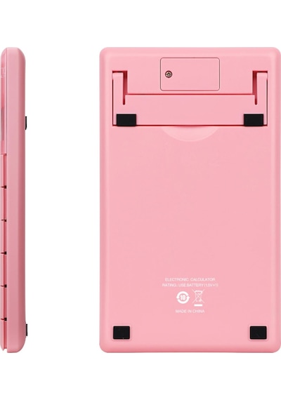 Dosy 12 Hane Orta Boy Masaüstü Hesap Makinesi Pembe Ec-5p Pembe