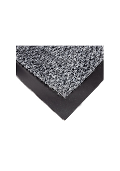 Gri Renk Çamur Kazıyıcı Sıyırıcı Kapı Önü Paspası 90x150