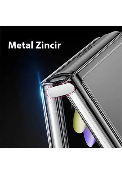 Dux Ducis Crystal Clin Series Samsung Galaxy Z Flip3 5g Shockproof Şeffaf Silikon Kılıf- 5775 Mh-hs3659-6602