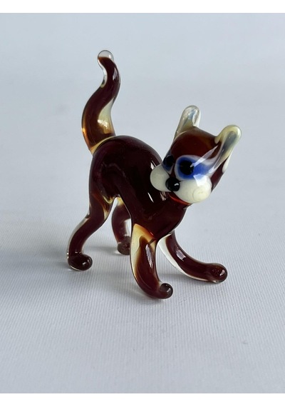 El Yapımı Murano Cam Kedi Biblo A25-03