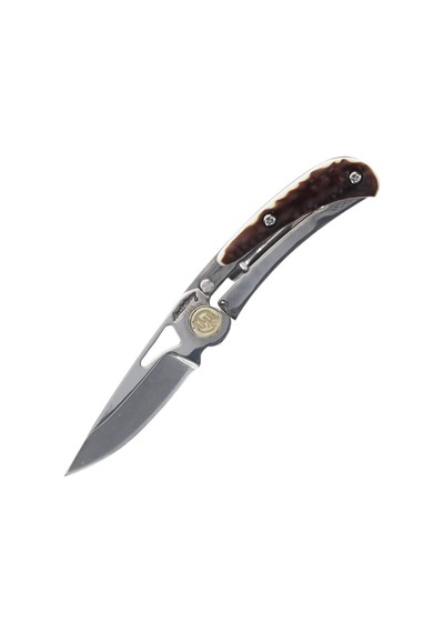 Schrade Uncle Henry Next Gen Pocket Knife Brown Staglon Handles Katlanır Kamp Çakı 1205105 Gümüş