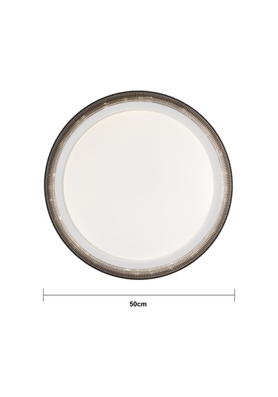 Ravello Gri 120 Watt Plafonyer Led Avize Çok Renkli