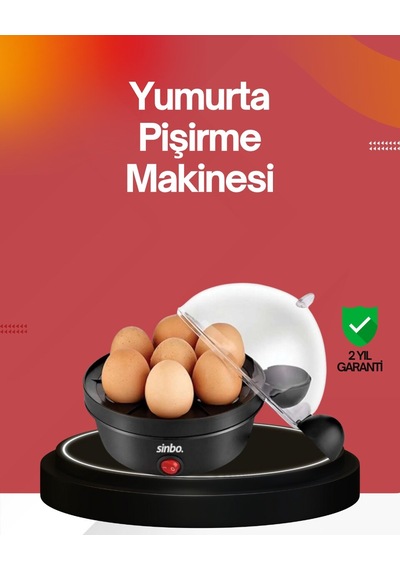 7 Yumurtalık Buharlı Yumurta Pişirme Cihazı Otomatik Kapanma Özel