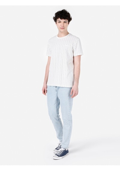 Colin's Colins Beyaz Erkek Tshirt K.Kol Cl1068264 Q1.V1 Ofw Beyaz