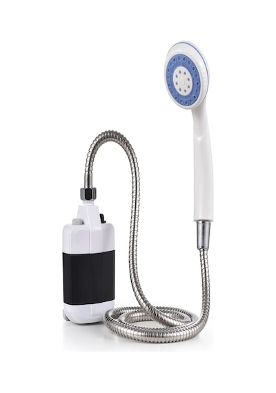 Mobgift Portable Outdoor Shower Şarjlı Taşınabilir Kamp Model Seyyar Duş Seti Pompa Hortum Başlık