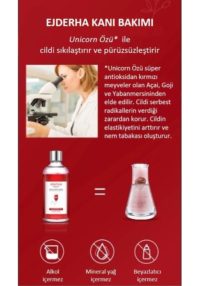 Jomtam Ejderha Kanı Demir Ağacı Serumu 100 ML Jomtam Ejderha Kanı Demir Ağacı Serumu 100 ML