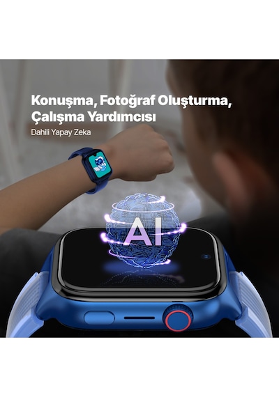 Ttec 2KSW03 Kidi Pro Amoled Ekranlı GPS 4G Sim Kartlı Akıllı Çocuk Saati