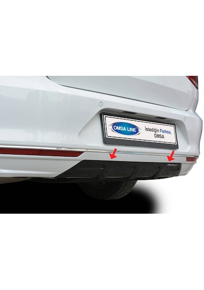 Vw Passat Arka Orta Difüzör 2015-2019 Arası