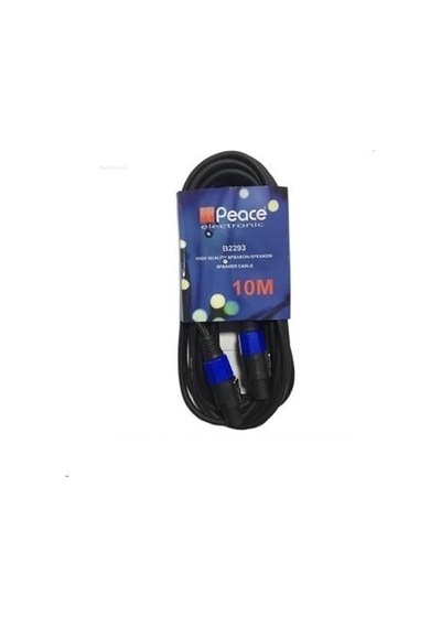 Peace B2293 Speakon Erkek/erkek 10 Mt Yükses Kalıte-223951