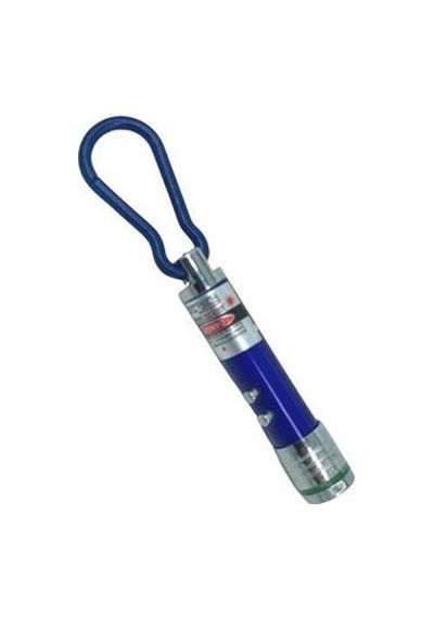 Petinka 3 Fonksiyonlu Kırmızı Beyaz Işıklı Led Lazer Kedi Köpek Oyuncak Anahtarlık