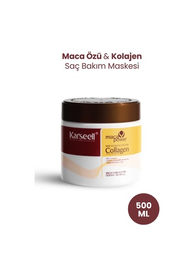Maca Power Maca Essence Repair Collagen Yıpranmış Saçlar İçin Onarıcı Saç Maskesi 500 Ml - 696933269