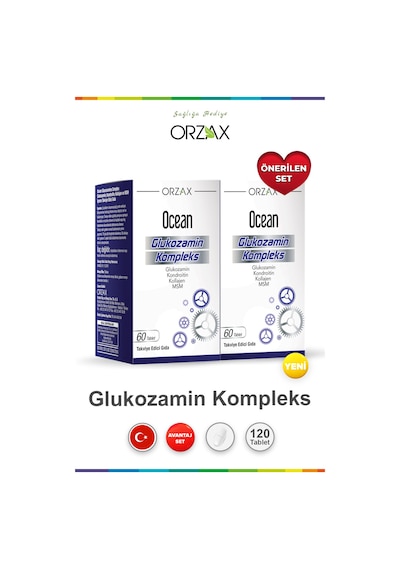 Ocean Glukozamin Kompleks 60 Tablet 2 Adet