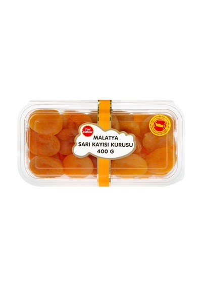 Sarı Kuru Kayısı 400 G - 8 Adet Tarı