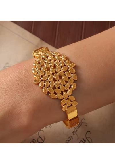 Gold Çelik Kelepçe Sns3912 Altın - Gümüş - Rose