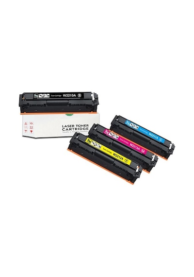 Hp 207a- Hp Color Laserjet Pro M255dw Yacı Uyumlu Toner 1 Set Chipli