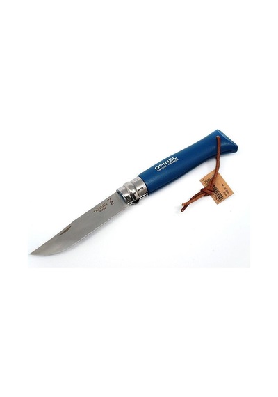 Opinel İnox No 8 Mavi Kamp Çakı Çok Renkli