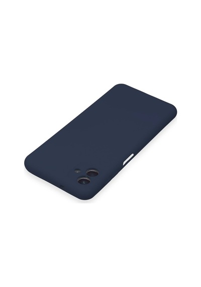 Newface - 3 - Samsung Galaxy A04e Kılıf Nano İçi Kadife Silikon - Edntrend - - Lacivert