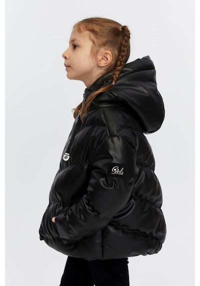 Benitto Kids Kız Çocuk Şişme Mont 51320 Siyah