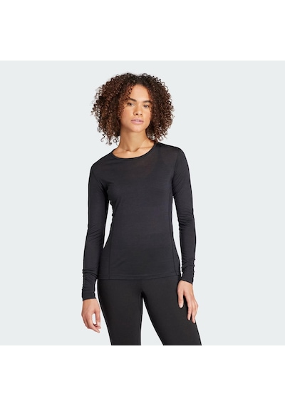 Adidas Terrex Xperior Merino 150 Kadın Tişört C-adıhz8557b30a00 Siyah