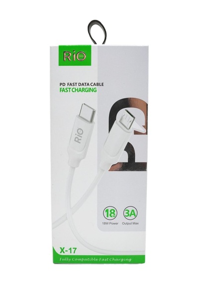 Rio Tech X-17 Pd Hızlı Şarj Ve Data Kablosu