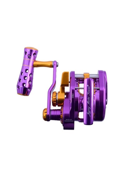 Jigging Master Underhead Pe5 Sağ Kol Narrow Purple Gold Jig Olta Makinesi