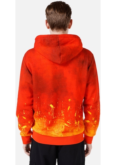 Colin's Colins Regular Fit Baskılı Turuncu Erkek Sweatshirt Cl1066979 Turuncu