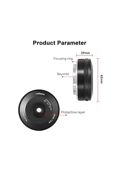 Sony Emirrorless Kamera A6000 A6300 A6400 İçin 35mm F5.6 Tam Çerçeve Manuel Odaklama Ultra İnce Lens Çok Renkli Sony Emirrorless Kamera A6000 A6300 A6400 İçin 35mm F5.6 Tam Çerçeve Manuel Odaklama Ultra İnce Lens Çok Renkli