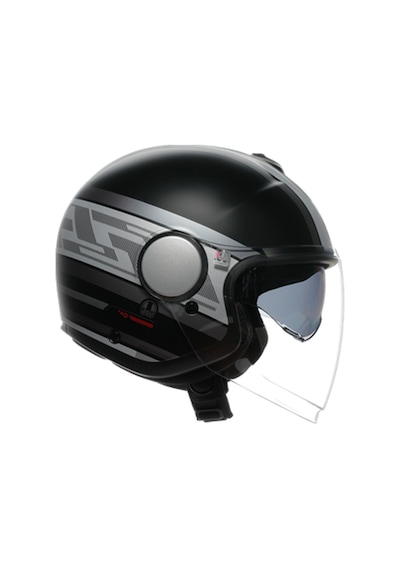 Agv Eteres Mondello Motosiklet Kaskı Gri - Mat Siyah
