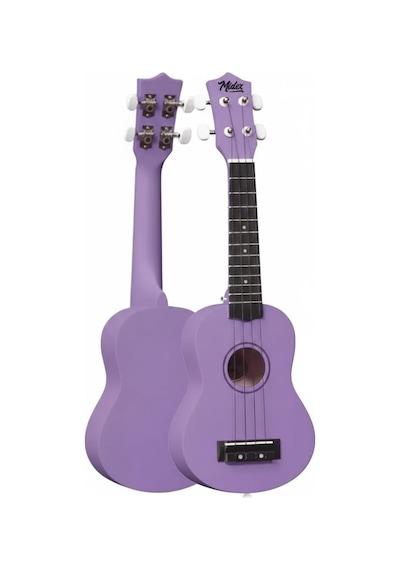 Midex Ukx-901prp Mor Soprano Ukulele Askı Çanta Metod Pena